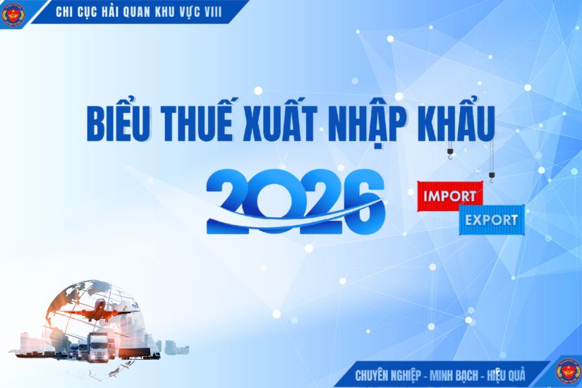 biểu thuế xuất nhập khẩu 2026