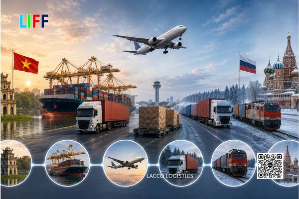 Các hình thức vận chuyển hàng hóa từ Việt Nam đi Nga