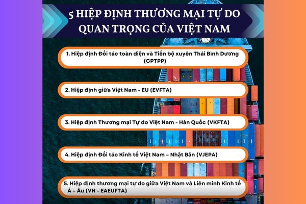 5 Hiệp định thương mại tự do quan trọng của Việt Nam